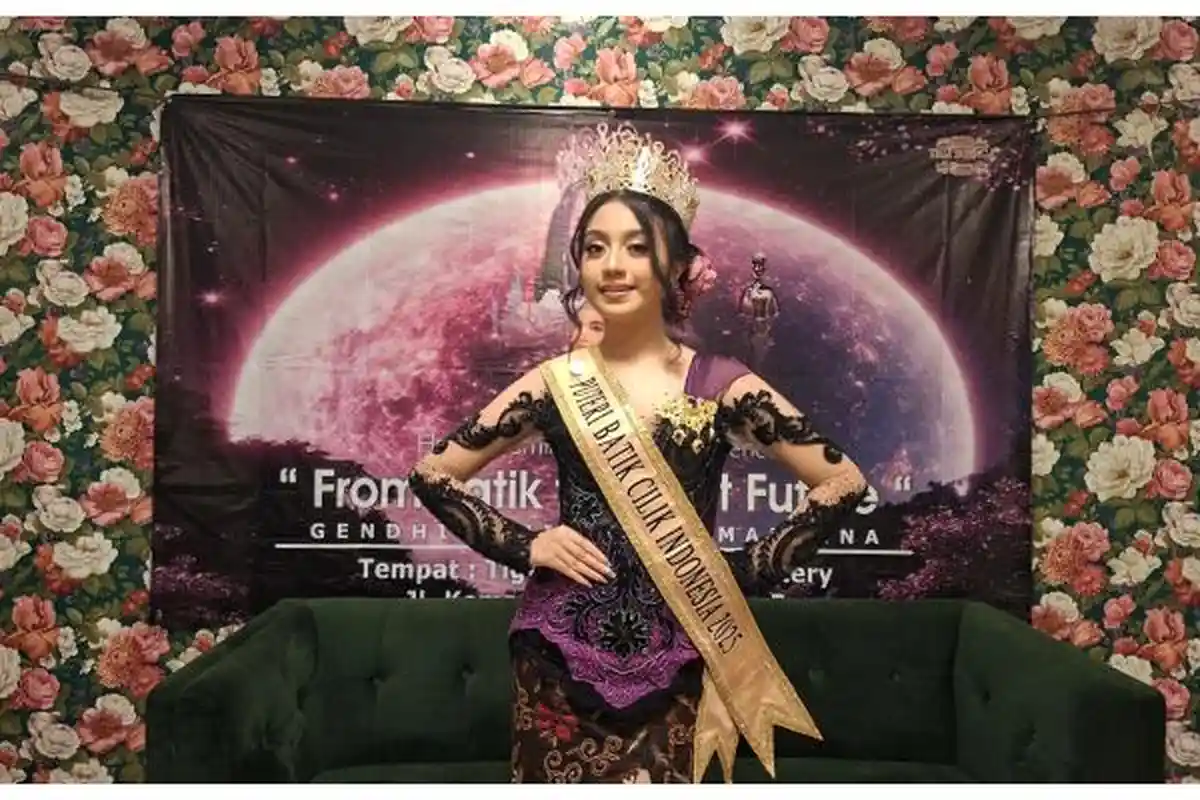 Gendhis, Remaja 14 Tahun Asal Rawalumbu Bekasi Raih Gelar Putri Batik Cilik Indonesia 2025