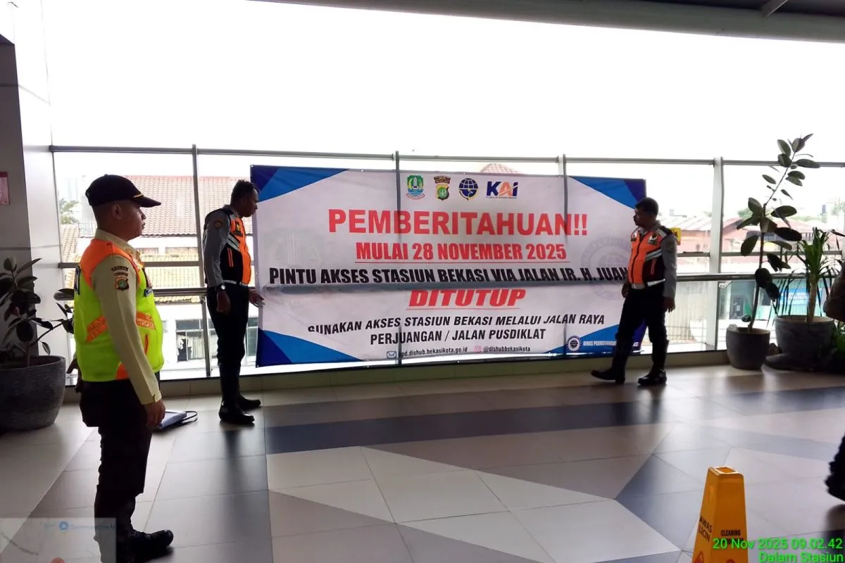 Akses Pintu Selatan Stasiun Bekasi Ditutup 28 November 2025, Alasan Penataan Lalu Lintas di Sekitar Stasiun