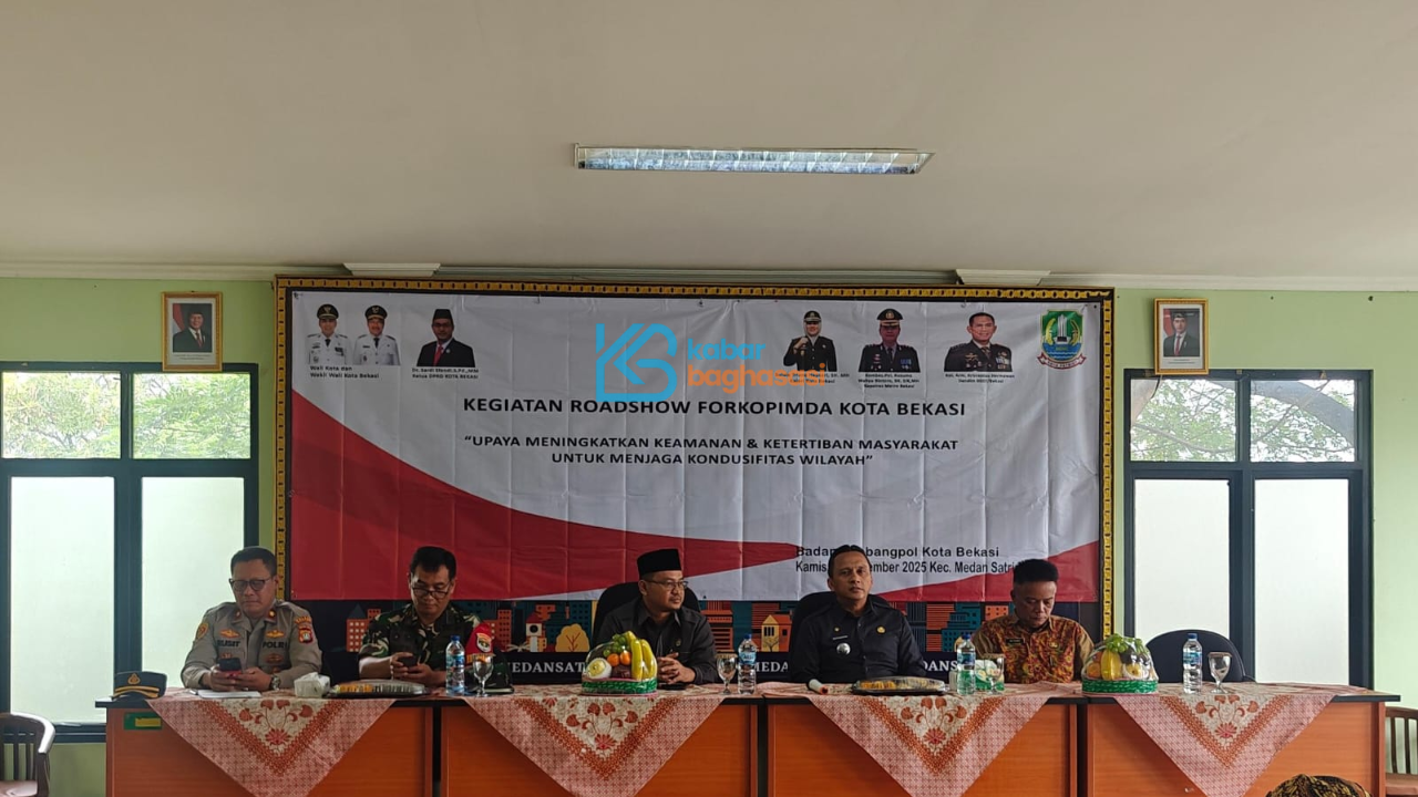 Dr. Sardi Efendi, Ketua DPRD Kota Bekasi, Hadiri Roadshow Forkopimda di Kecamatan Medan Satria: Perkuat Sinergi Jaga Kondusifitas Wilayah