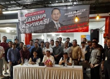 DPRD Kota Bekasi Tekankan Peran Generasi Muda di Reses Latu Har Hary: “Aktualisasi Bukan Sekadar Isu”