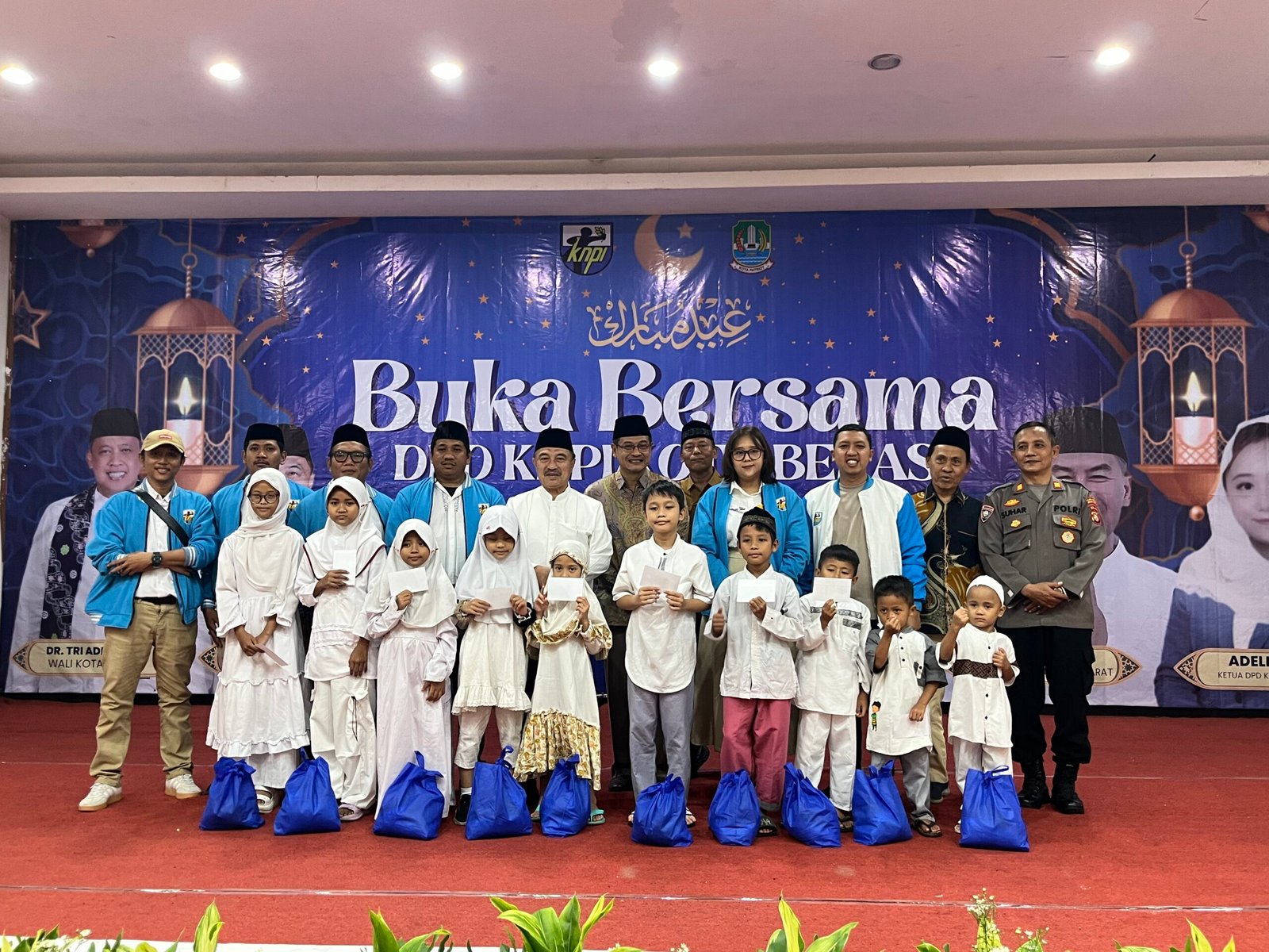 Ramadan Penuh Kepedulian: KNPI Kota Bekasi Gelar Buka Puasa Bersama dan Santuni Anak Yatim