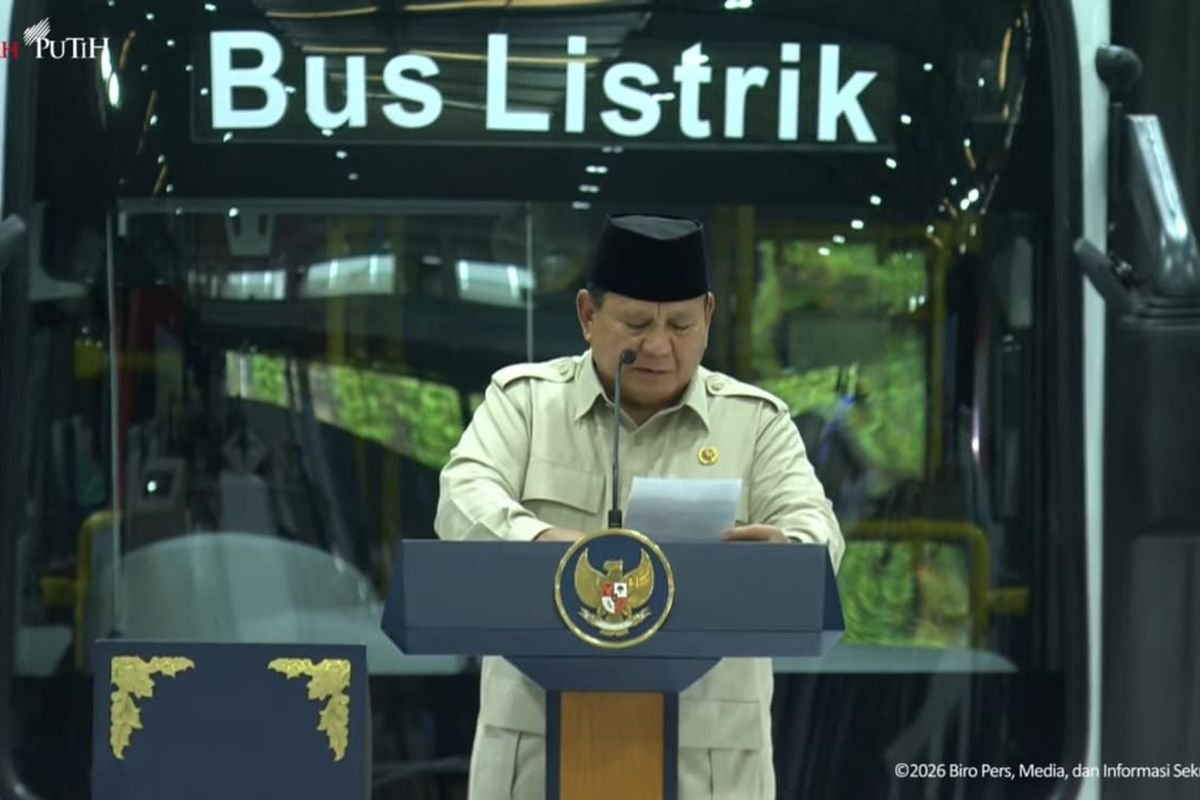 Era Kendaraan Listrik Dimulai, Prabowo Resmikan Pabrik Perakitan EV di Magelang