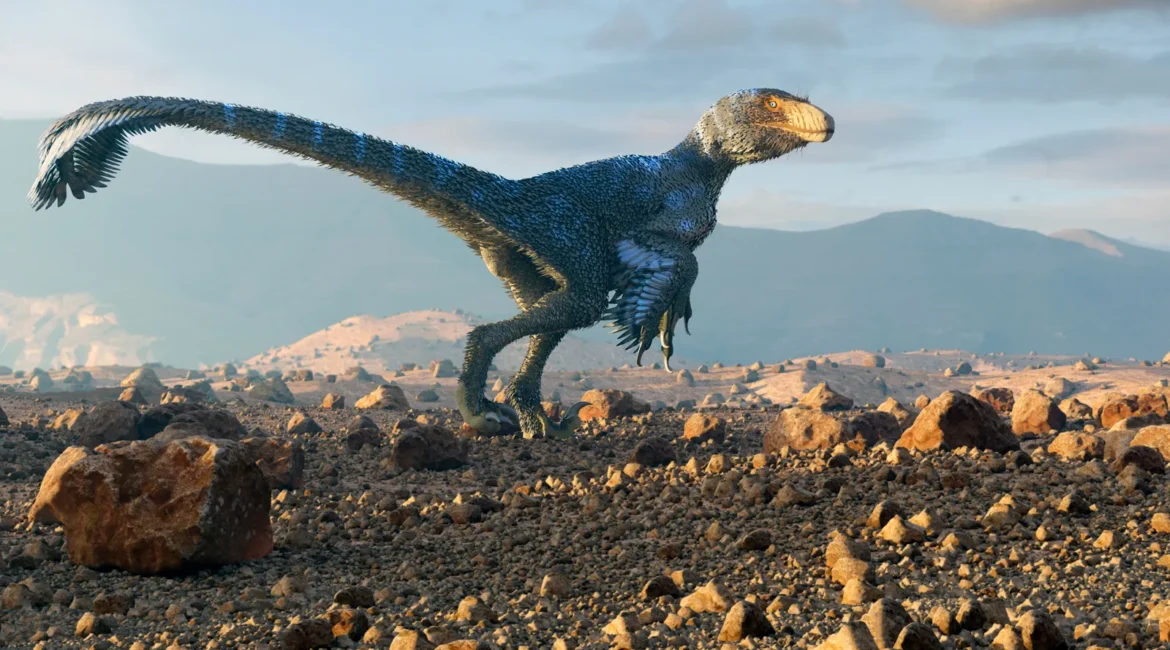 Cretaceous-dinosaur-dineobellator-artwork