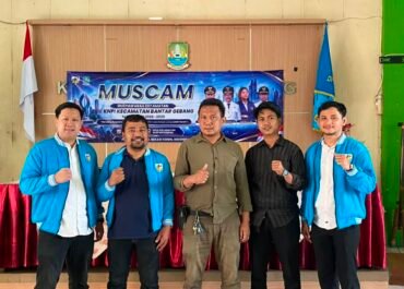 SAH! PIAN SOPIAN (Belo) Pimpin DPK KNPI Kecamatan Bantar Gebang