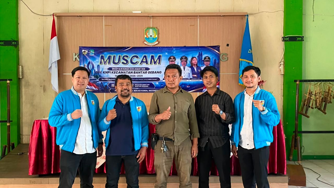 SAH! PIAN SOPIAN (Belo) Pimpin DPK KNPI Kecamatan Bantar Gebang