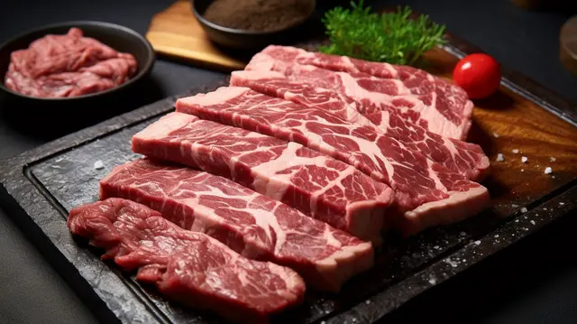 pngtree-exquisite-wagyu-beef-indulge-in-premium-marble-textured-slices-on-a-image_13828980