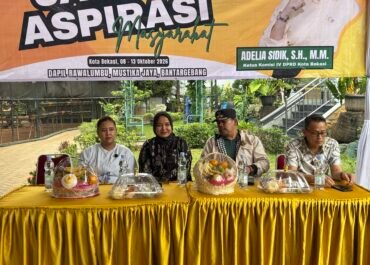 Reses Adelia di Kota Bekasi Bahas Cara Turunkan Desil dan Akses BPJS Kesehatan bagi Warga